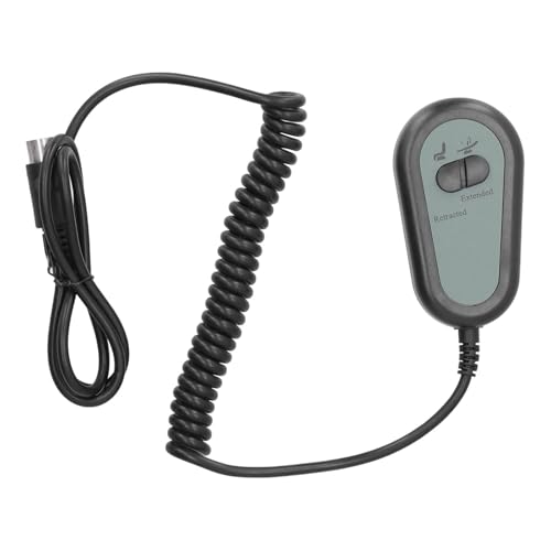 GMBYLBY Elektrischer Stuhl-Motorschalter, ABS-Konstruktion, Doppeltastensteuerung, 5-poliges Federkabel, ergonomische Kürbisform GMBYLBY Elektrischer Stuhl-Motorschalter, ABS-Konstruktion, Doppeltastensteuerung, 5-poliges Federkabel, ergonomische Kürbisform von GMBYLBY