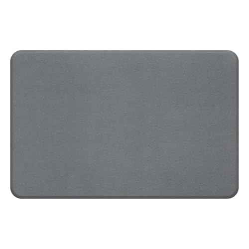 GMBYLBY Fußmatte, schnell trocknend, hygienischer Kieselgur-Duschvorleger, rutschfest, Küche, Boden, kleiner Teppich, 40 x 30 cm von GMBYLBY