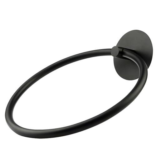 GMBYLBY Handtuchringe Aus Edelstahl Handtuchhalter Für Badezimmer Wandmontage Küchenhandtuchhalter Selbstklebende Badezimmerzubehör Handtuchhalter Für Badezimmertüren von GMBYLBY