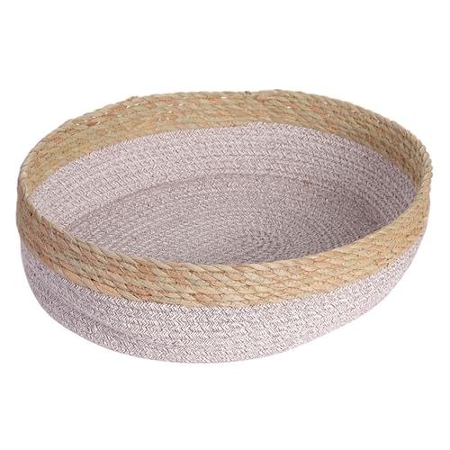 GMBYLBY Haustierbett, sicher, freundlich, atmungsaktiv, gewebtes Rattan, zum Ausruhen von Frühlings-Haustiermöbeln, Baumwollseil, Katzenbett GMBYLBY Haustierbett, sicher, freundlich, atmungsaktiv, gewebtes Rattan, zum Ausruhen von Frühlings-Haustiermöbeln, Baumwollseil, Katzenbett von GMBYLBY