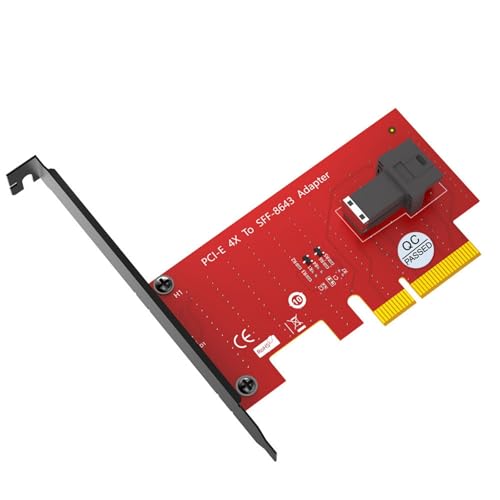 GMBYLBY PCIEX4 Adapterkarten Transformationen SFF 8643 Verbindung Für Optimierte Datenverarbeitung Und Speicherung von GMBYLBY