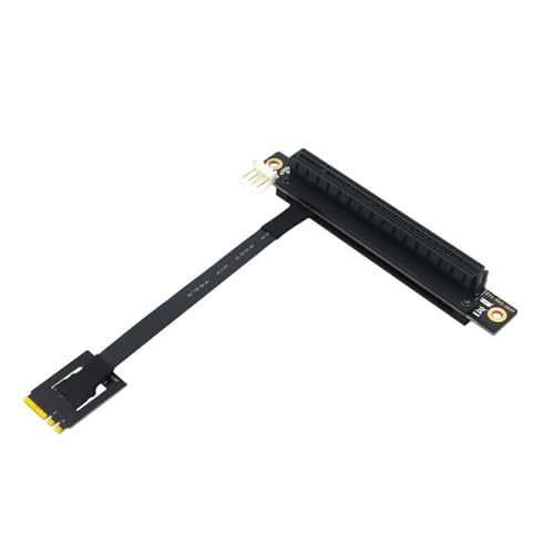 GMBYLBY A+E Key NGFFs Zu PCIe 16x Adapterkarte 270 Grad Verlängerungskabel 25 cm Für Computerverbindung von GMBYLBY