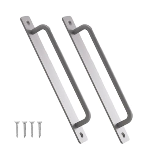 GMBYLBY Praktische Scheunentürgriffe, 2 Stück, Lochmitte, Aluminiumlegierung, zum Schieben in Bad und Küche GMBYLBY Praktische Scheunentürgriffe, 2 Stück, Lochmitte, Aluminiumlegierung, zum Schieben in Bad und Küche von GMBYLBY
