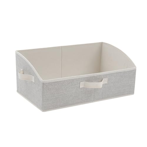 GMBYLBY Schrank-Organizer, großes Regal mit Griffen, Stoff, trapezförmig, Aufbewahrung für Kleidung GMBYLBY Schrank-Organizer, großes Regal mit Griffen, Stoff, trapezförmig, Aufbewahrung für Kleidung von GMBYLBY