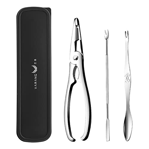 Garnelenschäler, tragbar, Meeresfrüchte-Werkzeug, Edelstahl, Garnelen-Gadgets, Hummerklemme, Zangen-Set, Küchenzubehör, Klemme, klein Garnelenschäler, tragbar, Meeresfrüchte-Werkzeug, Edelstahl, Garnelen-Gadgets, Hummerklemme, Zangen-Set, Küchenzubehör, Klemme, klein von GMBYLBY