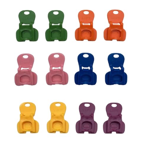 Glasöffner, ergonomischer Griff, schnelle Reinigung, Flaschenverschluss-Entferner für Camping, Partys, tägliches Kochen, rutschfester Griff, 12 Stück von GMBYLBY