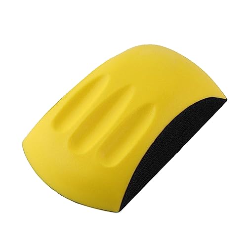 Handschleifblock 5 6 Pu Schleifblock Schleifwerkzeug Für Haken Und Schleifenschleifpapierpolierpolster Praktische Blöcke Haken & Loop Sandpapierscheiben Polierpolster Für Holz von GMBYLBY