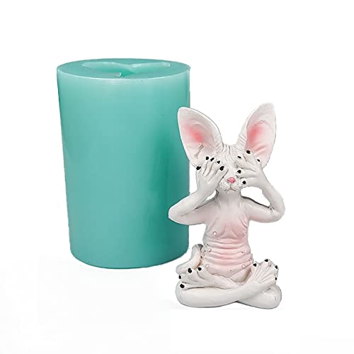 Katzenform Kerzenform Zum Herstellen Von Silikonform Harzguss Epoxidform Zum Herstellen Von Seifenhandwerk von GMBYLBY