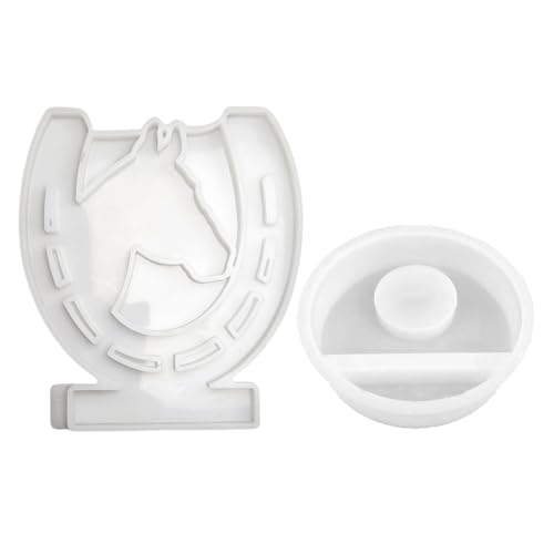 Kerzenhalter-Silikonform, reizender Pferdekopfboden, Gipshalter, Heimdekoration, Formen für Kerzenhalter-Silikonform, reizender Pferdekopfboden, Gipshalter, Heimdekoration, Formen für von GMBYLBY