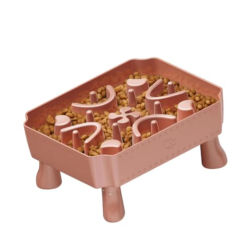 Langlebiger Futternapf für Katzen aus Plastomer, spülmaschinenfest, rutschfest, für den Gebrauch zu Hause oder im Freien, abnehmbar, langsamer Futternapf Langlebiger Futternapf für Katzen aus Plastomer, spülmaschinenfest, rutschfest, für den Gebrauch zu Hause oder im Freien, abnehmbar, langsamer Futternapf von GMBYLBY