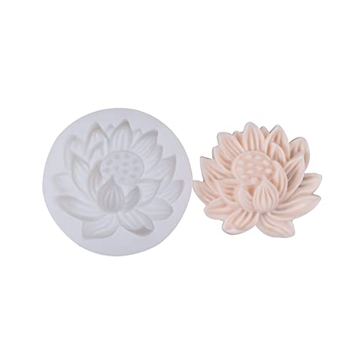 Lotusblatt Silikonform Samenpod Von Form Kerzenform Handgefertigtes Soap Form Duft Epoxidgussschimmel von GMBYLBY