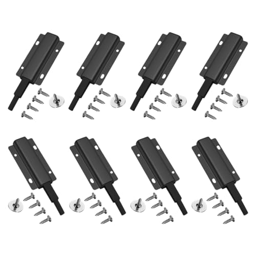 Mehrzweck-Magnet-Push-Set zum Öffnen von Schränken und Schubladen, 8 Stück, für elegante und ordentliche Aufbewahrung zu Hause, für den täglichen Gebrauch von GMBYLBY