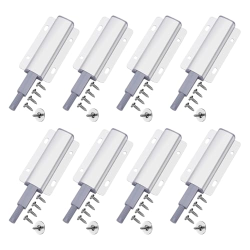 Mehrzweck-Magnet-Push-Set zum Öffnen von Schränken und Schubladen, 8 Stück, für elegante und ordentliche Aufbewahrung zu Hause, für den täglichen Gebrauch von GMBYLBY