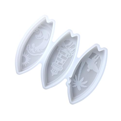 Mehrzweck Surfboard Silikon Schimmelpilzkerzen Zementpflaster Formwerkzeug Hitzebeständige Easy Releases Project Surfboard Silikonform von GMBYLBY