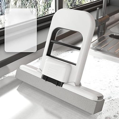 MultiSurface Miniatur Desktop Faltbarer Wischmopp mit Quetschfunktion Fleckenentfernungswerkzeug Home Office Reinigung Handheld für Desktop MultiSurface Miniatur Desktop Faltbarer Wischmopp mit Quetschfunktion Fleckenentfernungswerkzeug Home Office Reinigung Handheld für Desktop von GMBYLBY