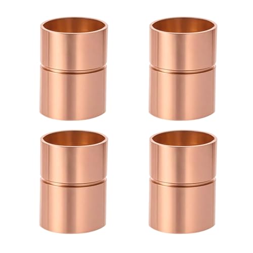 Schweißverbindungsstücke für Klimaanlagen, Kupferrohrkupplungen, 3/4 Zoll, Kühladapter, Schnellbefestigung für HVAC-Einsatz, Rotkupfer, Sanitärzubehör für HVAC von GMBYLBY