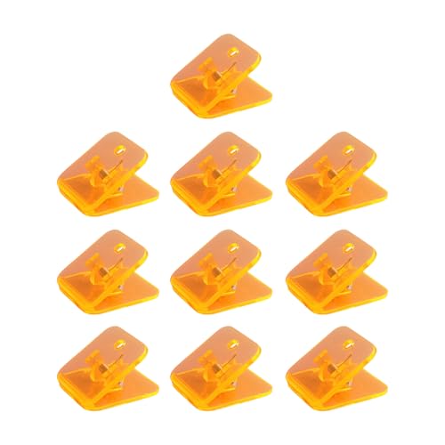 Set mit 10 quadratischen Acryl-Büroklammern, Büroklammern, Mehrzweck-Aktenklammern für Bastelarbeiten, Lebensmittelbeutel, Foto-Dokumente, Organisation, quadratische Clips für Planer und Tagebücher Set mit 10 quadratischen Acryl-Büroklammern, Büroklammern, Mehrzweck-Aktenklammern für Bastelarbeiten, Lebensmittelbeutel, Foto-Dokumente, Organisation, quadratische Clips für Planer und Tagebücher von GMBYLBY