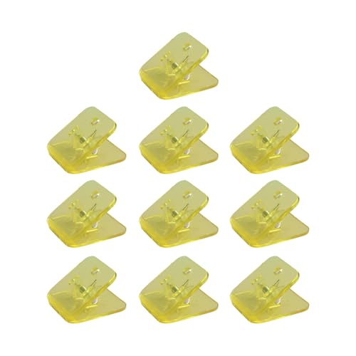 Set mit 10 quadratischen Acryl-Büroklammern, Büroklammern, Mehrzweck-Aktenklammern für Bastelarbeiten, Lebensmittelbeutel, Foto-Dokumente, Organisation, quadratische Clips für Planer und Tagebücher Set mit 10 quadratischen Acryl-Büroklammern, Büroklammern, Mehrzweck-Aktenklammern für Bastelarbeiten, Lebensmittelbeutel, Foto-Dokumente, Organisation, quadratische Clips für Planer und Tagebücher von GMBYLBY