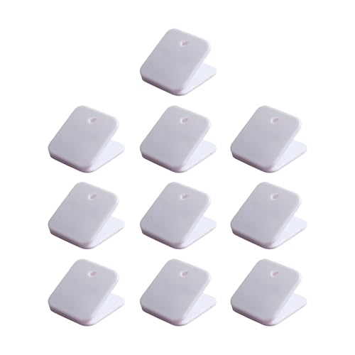 Set mit 10 quadratischen Acryl-Büroklammern, Büroklammern, Mehrzweck-Aktenklammern für Bastelarbeiten, Lebensmittelbeutel, Foto-Dokumente, Organisation, quadratische Clips für Planer und Tagebücher Set mit 10 quadratischen Acryl-Büroklammern, Büroklammern, Mehrzweck-Aktenklammern für Bastelarbeiten, Lebensmittelbeutel, Foto-Dokumente, Organisation, quadratische Clips für Planer und Tagebücher von GMBYLBY