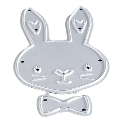 Stanzschablonen aus Karbonstahl, Motiv: Kaninchen, Karotten, Scrapbooking, Prägeschablonen für Karten Stanzschablonen aus Karbonstahl, Motiv: Kaninchen, Karotten, Scrapbooking, Prägeschablonen für Karten von GMBYLBY