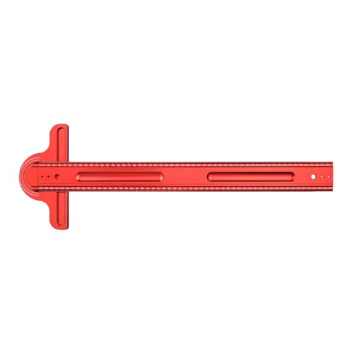 T Typ Lineal Aluminium Holzbearbeitung Positionierung Schreibgeschrieben Quadratmesser Einstellbarer Produzent Carpenters Accessoire Mode Modisch von GMBYLBY
