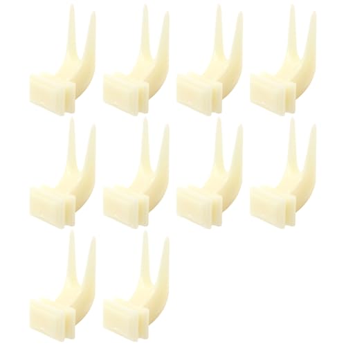 Vogelkäfig für Papageien, Futterhalter, Obst-Futtergabel-Set, 10 Stück, für Obst und Gemüse, Fütterungsgabeln für Kakadus, Leckereien, Vogelkäfig-Zubehör von GMBYLBY