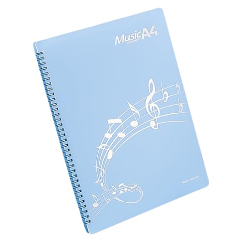 Wasserdichter Chorordner, professionelle Aktenordner, tragbare Abheftlösung, Musikordner, geeignet für Notenordner, Notenordner von GMBYLBY