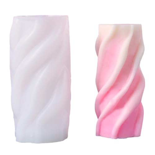 Zylinderkerzen Silikonform Kuchen Fondant Formharz Gipsform Form Handgefertigt von GMBYLBY