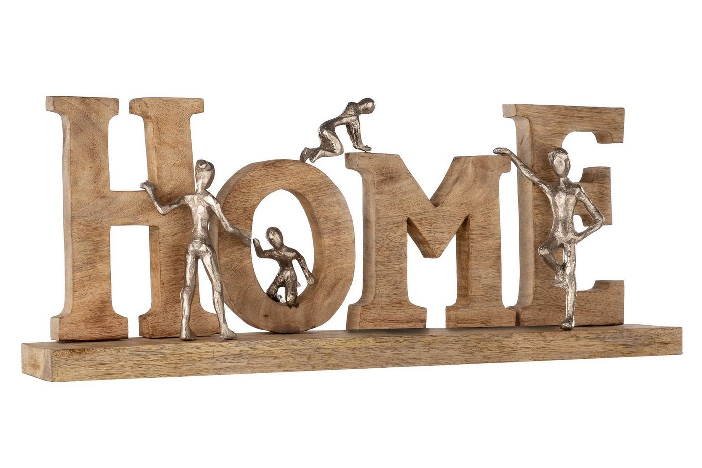 GMD Living Dekoobjekt HOME, Schriftzug "HOME" aus robustem Mangoholz GMD Living Dekoobjekt HOME, Schriftzug "HOME" aus robustem Mangoholz von GMD Living