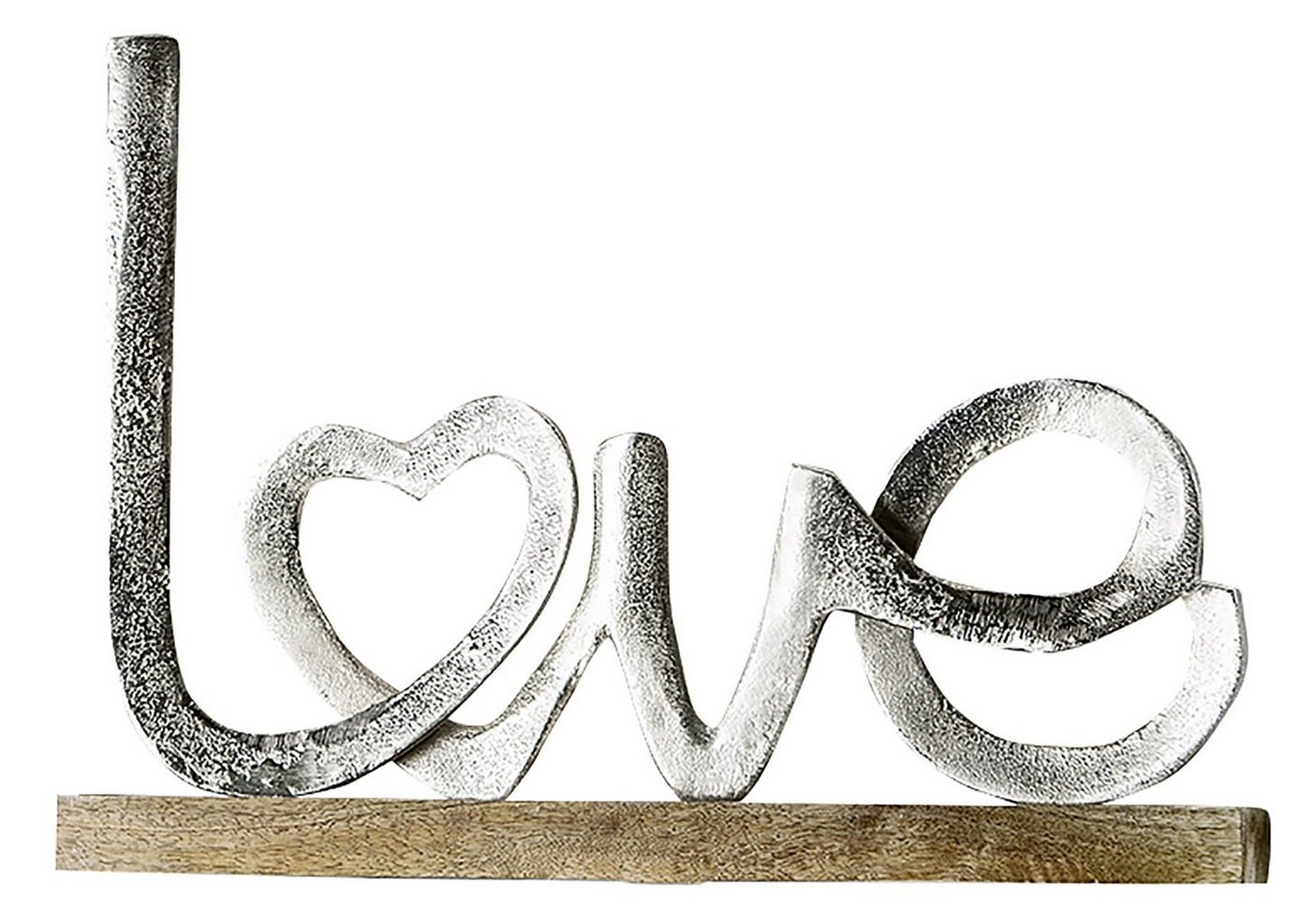 GMD Living Dekoobjekt LOVE, Schriftzug LOVE" aus Aluminium" von GMD Living