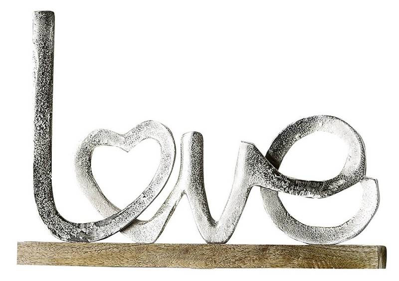 GMD Living Dekoobjekt LOVE, Schriftzug "LOVE" aus Aluminium von GMD Living