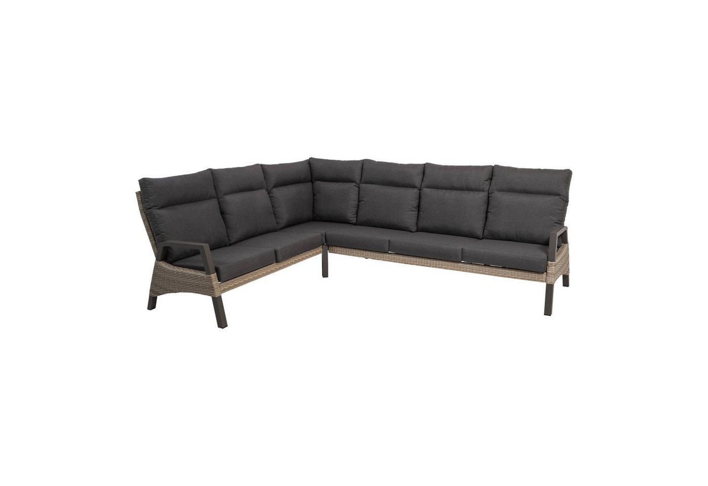 GMD Living Eckbank TREVISO, 3 tlg. Lounge-Eckbank inkl. 3-Sitzer, 2-Sitzer & Ecksofa von GMD Living