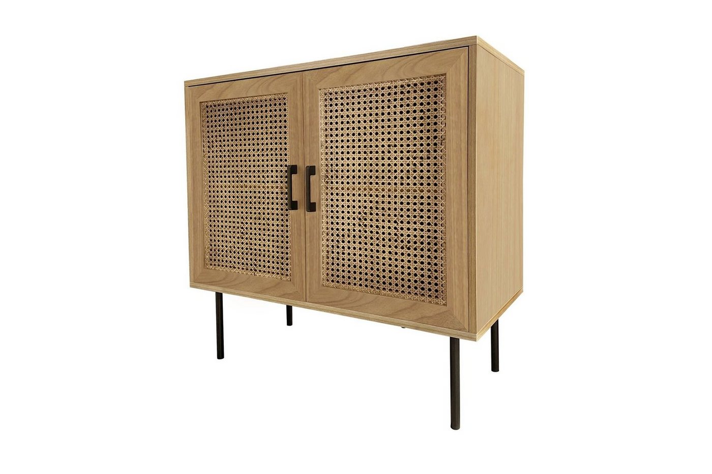 GMD Living Kommode FARVEN, Kommode mit luftiger Rattan-Front von GMD Living