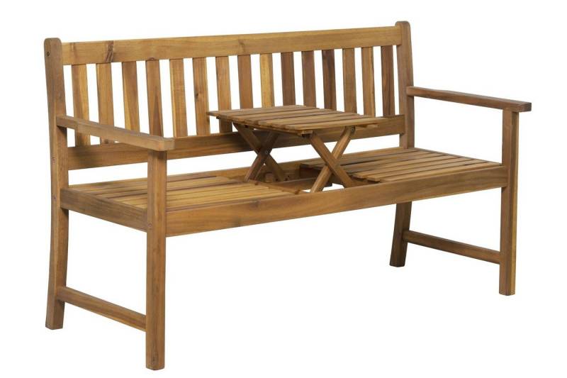 GMD Living Gartenbank PLEIKU, Gartenbank, aus langlebigem Akazienholz, T60 x B157 x H90 cm von GMD Living