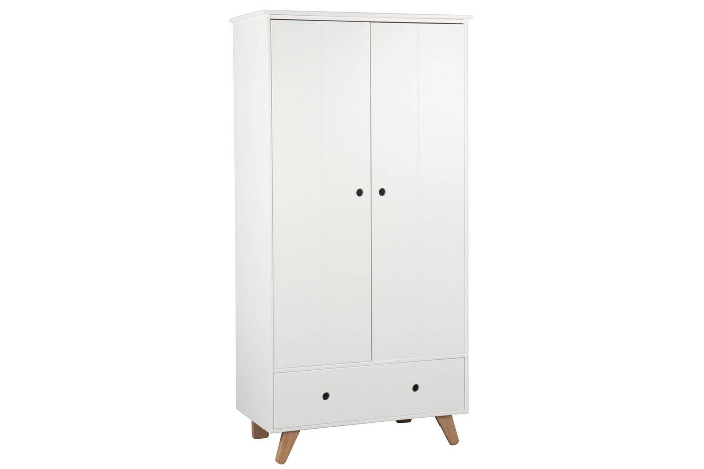 GMD Living Stauraumschrank FUNCHAL Kinderschrank im skandinavischem Stil, T50 x B95 x H190 cm von GMD Living