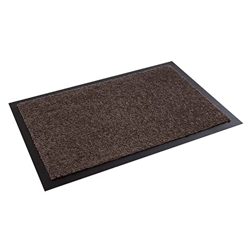 Schmutzfangmatte EASY CLEAN COMFORT in verschiedenen Farben und Größen, Farbe:braun, Größe:120 x 180 cm von GMD Living