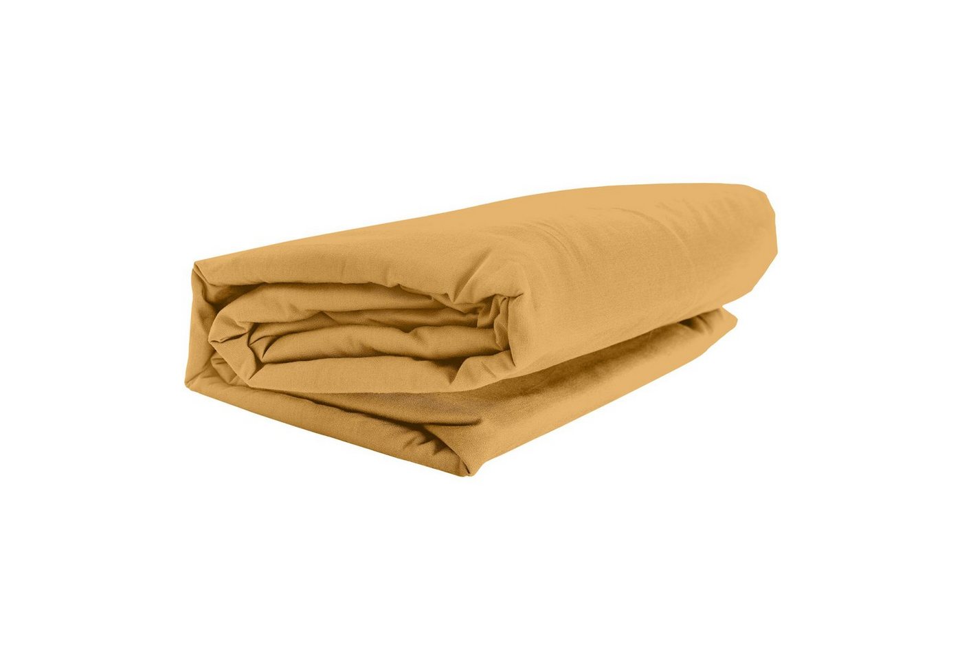 Spannbettlaken ELASTAN CLASSIC, GMD Living, Jersey-Elasthan, Gummizug: rundum, (1 Stück), Farbe: bronze, 90-100 x 200-220 cm, 95% Baumwolle und 5% Elastan von GMD Living