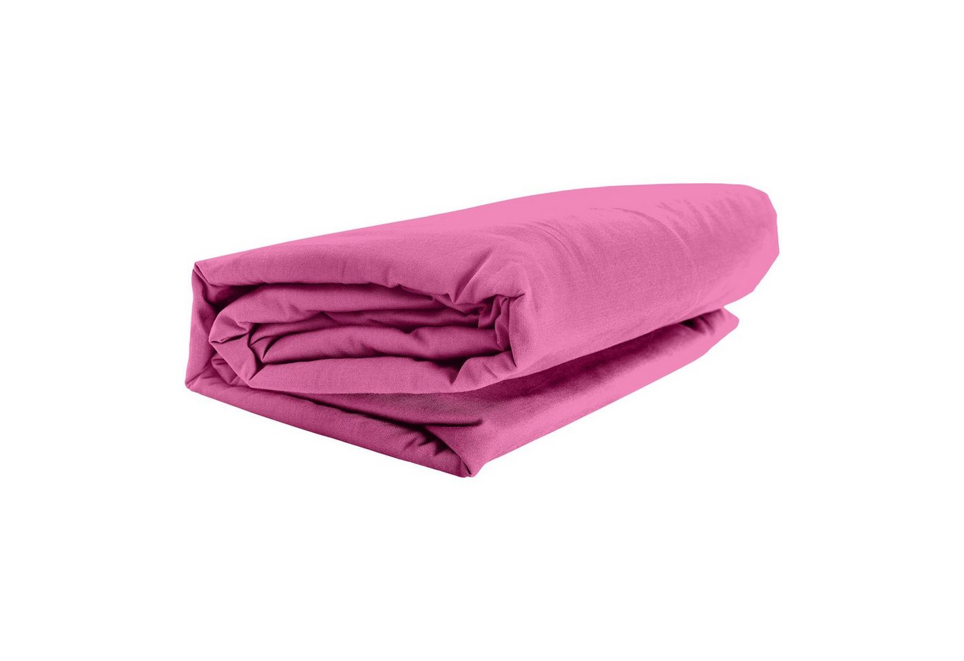 Spannbettlaken ELASTAN CLASSIC, GMD Living, Jersey-Elasthan, Gummizug: rundum, (1 Stück), Farbe: rosa, 90-100 x 200-220 cm, 95% Baumwolle und 5% Elastan von GMD Living