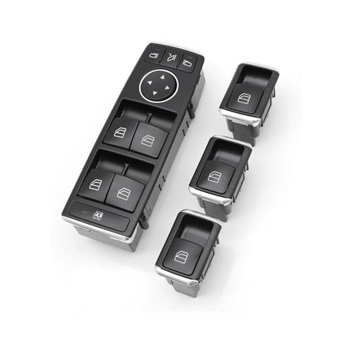 Autofensterschalter Für Benz ML GL GLE GLS Klasse W166 W292 Elektrischer Fensterschalter Auto-Druckknopfschalter(Model B 4pcs Set) von GMEVEMKFKG