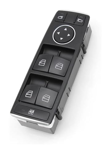 Autofensterschalter Für Benz ML GL GLE GLS-Klasse W166 W292 LHD RHD Fensterheber-Steuerschalterknopf Elektrischer Fensterheberschalter(Model a Driver Side) von GMEVEMKFKG