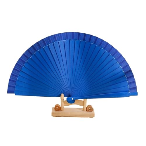 FäCher Festival Dance Performance Holz Folding Fans Kleidung Zubehör for Hand-Bemalt Spanisch(Style06) von GMGQJST
