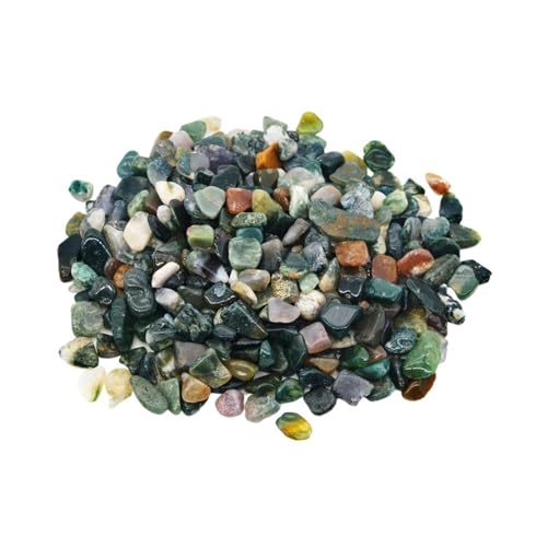 GMGQJST Aquarium Steine 150g 100g Aquarium Dekoration Stein Aquarium Hintergrund Bunte Kristall Rock Kies Hausgarten Dekor Zubehör 7-9mm(Black,150g) von GMGQJST
