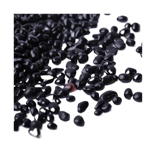 GMGQJST Aquarium Steine 250g Kristallsand Aquariumboden Sand Landschaftsbau Dekostein Aquarium Aquatischer Sand Schildkrötensand Dekorationen(Black) von GMGQJST