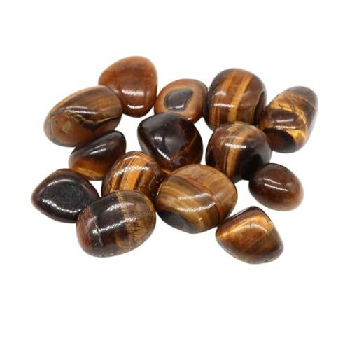 GMGQJST Aquarium Steine Unregelmäßige Trommelsteinlandschaft Jaspis Reiki Heilkristall Energie Quarz Mineralprobe Aquarium Hausgarten Dekor(Color33,500g) von GMGQJST