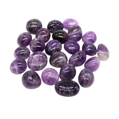 GMGQJST Aquarium Steine Unregelmäßige Trommelsteinlandschaft Jaspis Reiki Heilkristall Energie Quarz Mineralprobe Aquarium Hausgarten Dekor(Color6,500g) von GMGQJST