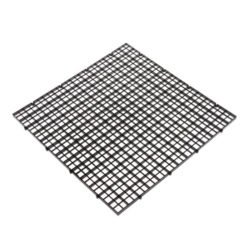 GMGQJST Aquarium Trennwand Fisch for Tankteiler Kunststoff Eierkiste for Aquarium Trennung Platte Bord(Black) von GMGQJST