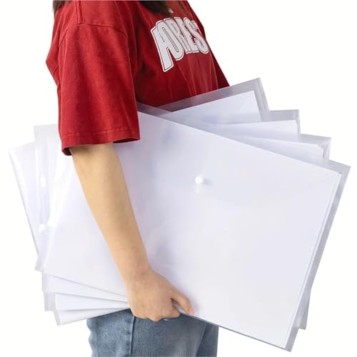GMGQJST Kunstmappe 9 Stück durchsichtige Kunstportfolio-Ordner aus Polypropylen im A3-Format mit Druckknopfverschluss, wasserdichte, transparente Dokumententaschen for 8.000 Skizzen GMGQJST Kunstmappe 9 Stück durchsichtige Kunstportfolio-Ordner aus Polypropylen im A3-Format mit Druckknopfverschluss, wasserdichte, transparente Dokumententaschen for 8.000 Skizzen von GMGQJST