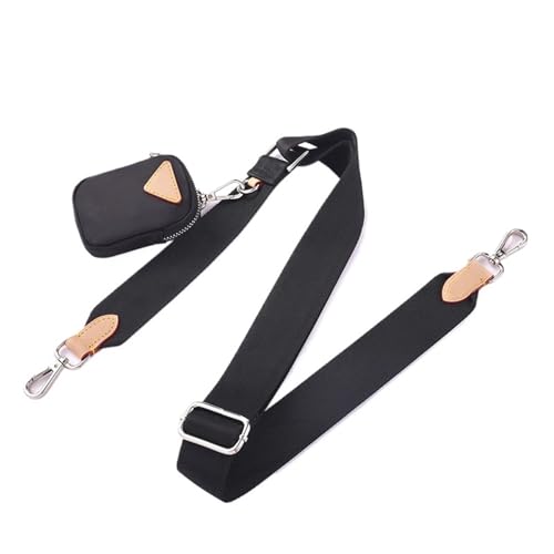 GMGQJST Taschenkette Taschengurt mit Münzbörse Canvas-Taschengurt for Crossbody Verstellbare breite Schultergurte Schwarzer Taschengurt GMGQJST Taschenkette Taschengurt mit Münzbörse Canvas-Taschengurt for Crossbody Verstellbare breite Schultergurte Schwarzer Taschengurt von GMGQJST