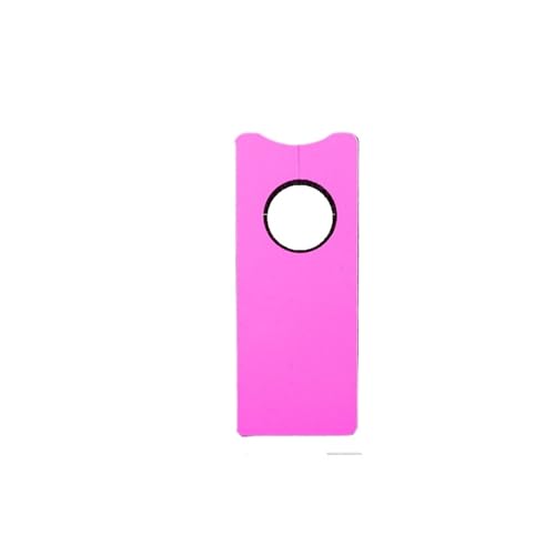 Pflanzenschilder 200 stücke Garten Pflanzen Tag Baum Mit Loch Marker Zeichen Kunststoff Wasserdicht Hängen Label Stakes for Blume Kindergarten(Pink) von GMGQJST