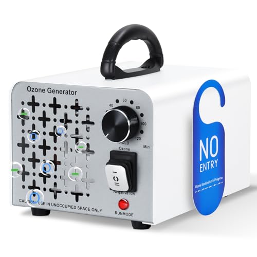 GMGXX 2 In 1 Ozongenerator 100,000mg/H, Ozongerät Negativ Ionen Luftreiniger mit Ozon und Negative Ion Modus, O3 Ozonisator Ozone Generator mit 120 Min Timer, Ozonator für Auto Wohnung und Feinstaub GMGXX 2 In 1 Ozongenerator 100,000mg/H, Ozongerät Negativ Ionen Luftreiniger mit Ozon und Negative Ion Modus, O3 Ozonisator Ozone Generator mit 120 Min Timer, Ozonator für Auto Wohnung und Feinstaub von GMGXX